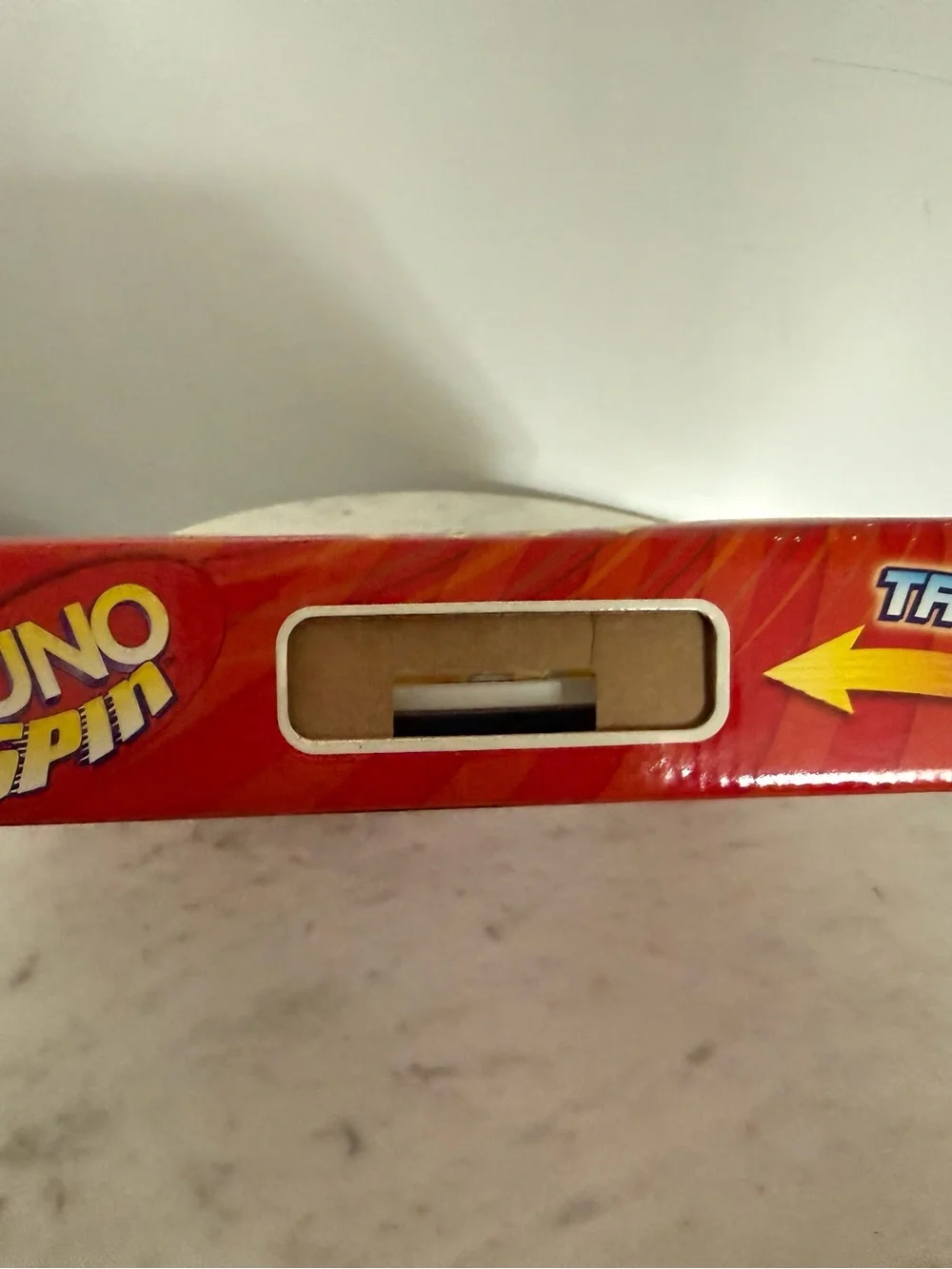 NEW! UNO Spin Game – Mattel Family Card Game w/ Spinner – Complete – Ages 7+